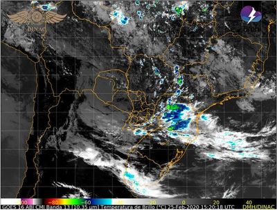 Lluvias y tormentas en seis departamentos del Sur y Este - Nacionales - ABC Color