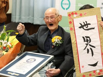 Muere el hombre más viejo del mundo a los 112 años