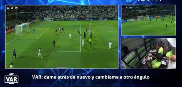 Audios del VAR en jugadas claves del clásico | Noticias Paraguay