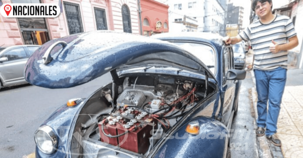 «Boby», el primer fusca eléctrico que apuesta al cuidado del medio ambiente