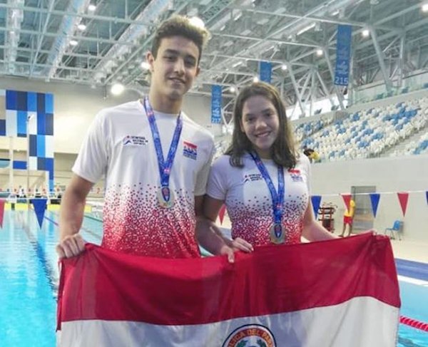 Nadadores paraguayos traen seis medallas de Perú