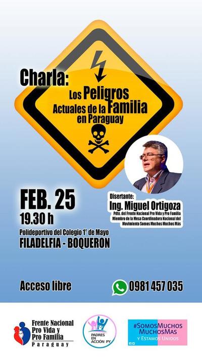 Filadelfia: Se extiende invitación para charla de esta noche