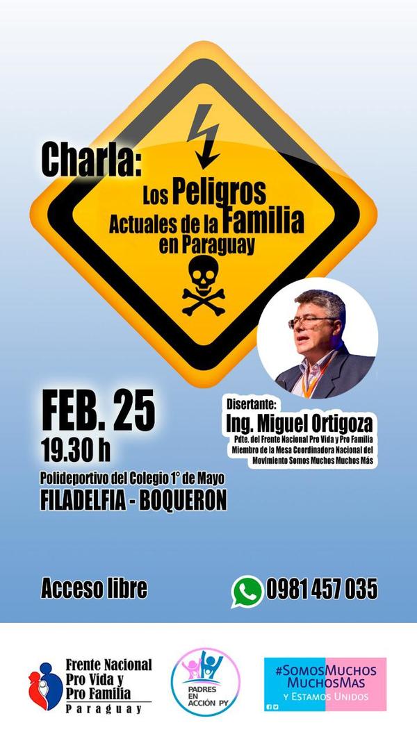 Filadelfia: Se extiende invitación para charla de esta noche