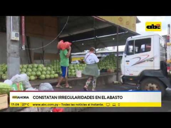 Constatan irregularidades en el Abasto - ABC Noticias - ABC Color