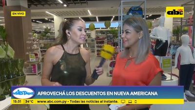 Aprovechá las rebajas en Nueva Americana  - Ensiestados - ABC Color