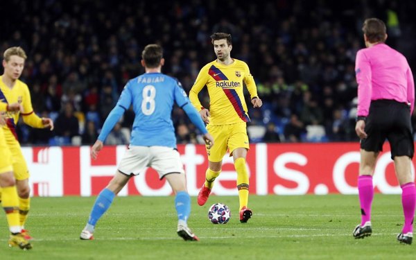 Barcelona consigue un empate ante el Napoli