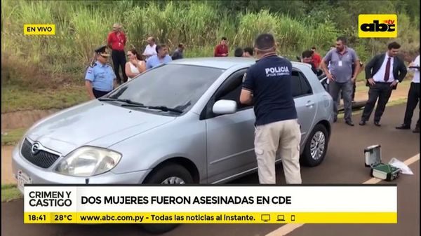 Dos mujeres fueron asesinadas en CDE - Crimen y castigo - ABC Color