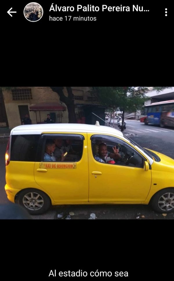 El Kelito, en taxi al estadio - River Plate - ABC Color