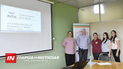 CURSO EN LAS NORMAS PARAGUAYAS EN ACCESIBILIDAD A UN MEDIO FÍSICO