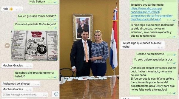 Director de Indert fue destituido por haber invitado “un helado” a pareja del presidente del ente - ADN Paraguayo