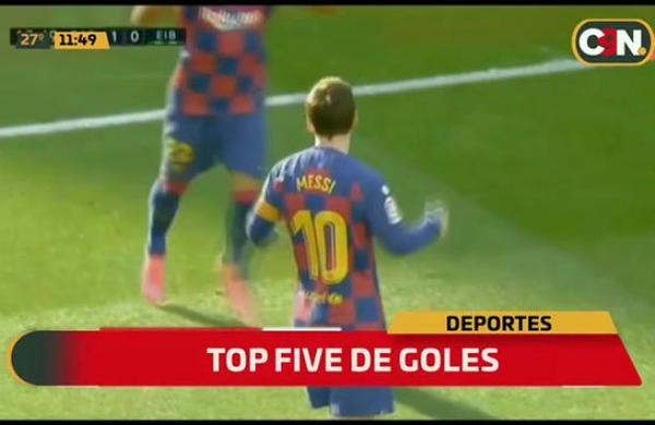 Los mejores goles del fin de semana en el 'Top Five' - C9N
