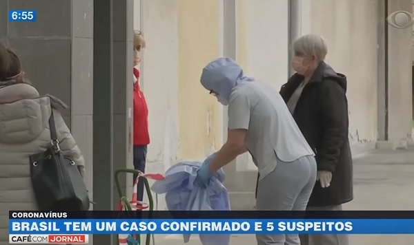 Brasil en alerta ante primer caso de coronavirus