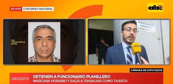 "Planillero" de Diputados manejaba un taxi en horario laboral
