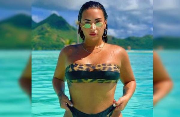 Demi Lovato comparte una foto al natural en la que luce orgullosa sus 'defectos' - C9N