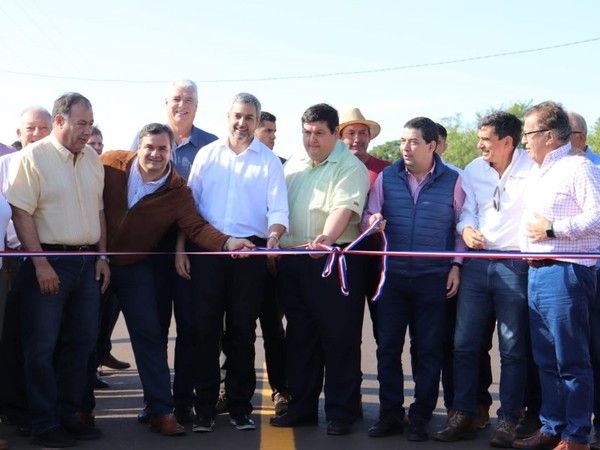 Habilitan nuevo tramo asfaltado que conecta San Ignacio con la compañía Santa Rita