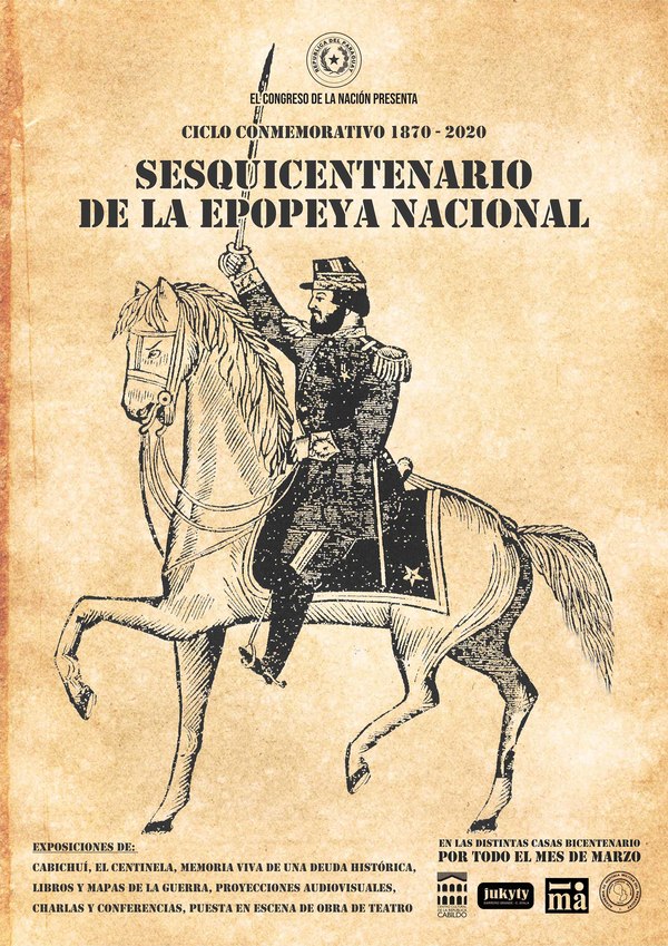 Anunciarán la agenda conmemorativa por los 150 años de la Guerra del 70 | .::Agencia IP::.