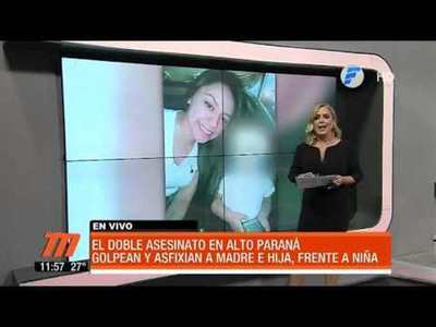 Doble asesinato en Alto Paraná