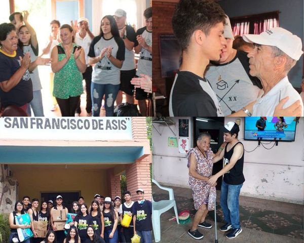 UPD: con solidaridad, alumnos dan la bienvenida a su último año - Periodismo Joven - ABC Color
