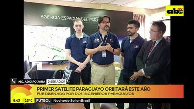 Primer satélite paraguayo orbitará este año - Media mañana - ABC Color
