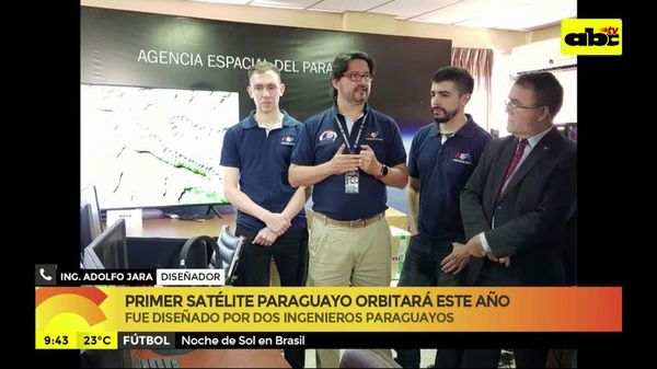 Primer satélite paraguayo orbitará este año - Media mañana - ABC Color