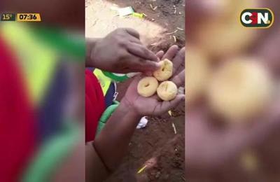 Denuncian que desayuno para alumnos de Escuela Dr. Leandro Prieto es una burla - C9N