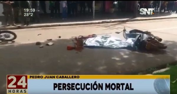 Ladrón muere tras persecusión en PJC