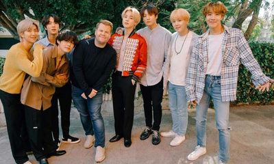 BTS se une a James Corden en el Carpool Karaoke
