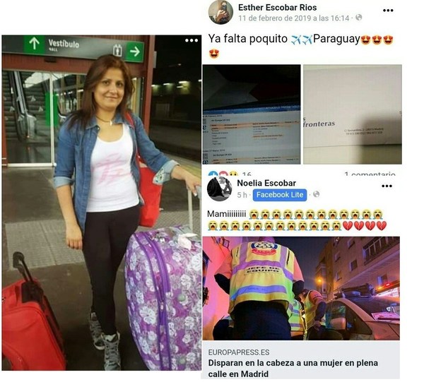 España: asesinaron a compatriota horas antes de abordar vuelo que la traería de vacaciones a Paraguay - ADN Paraguayo