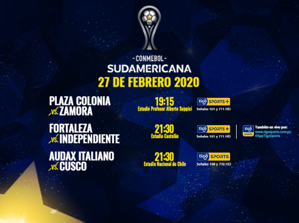 Cierran la primera fase de la Copa Sudamericana