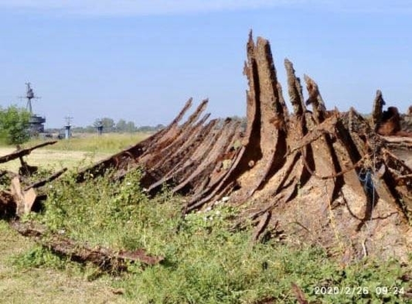 HOY / Buque reliquia de la Guerra Guasú rescatado con bombos y platillos, ahora abandonado