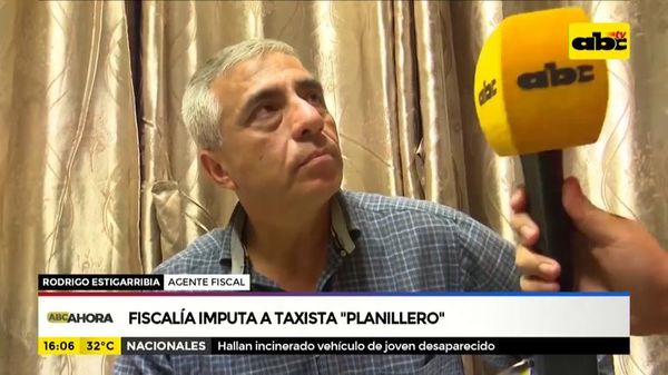 Fiscalía imputa a taxista “planillero” de diputados - ABC Noticias - ABC Color