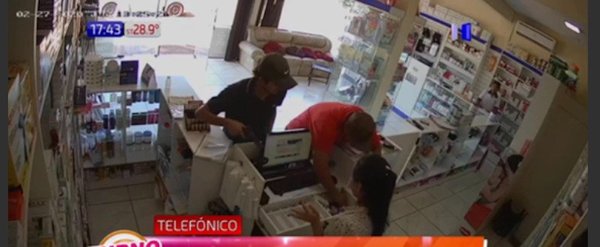 Atraco a una farmacia en Hernandarias | Noticias Paraguay
