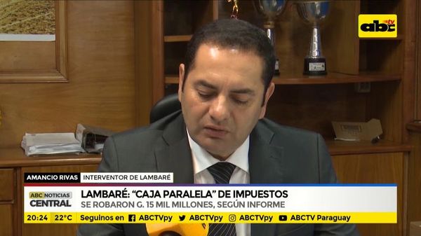 Lambaré: “Caja paralela” de impuestos - ABC Noticias - ABC Color