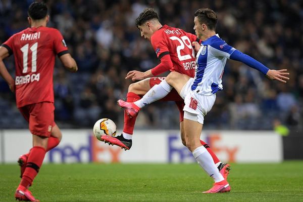 Leverkusen elimina al Oporto guiado por Alario y Havertz - Fútbol - ABC Color