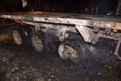 Incendian acoplado en Mariano Roque Alonso - Nacionales - ABC Color