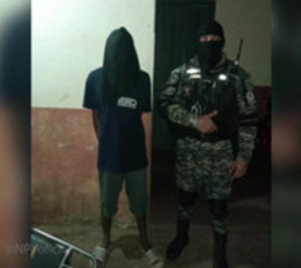 Hombre con arresto domiciliario es detenido tras un presunto asalto - Paraguay.com