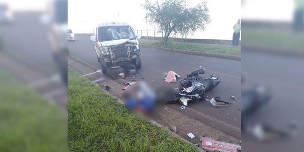 VIOLENTO ACCIDENTE EN ZONA DE LA COSTANERA SAN ISIDRO.