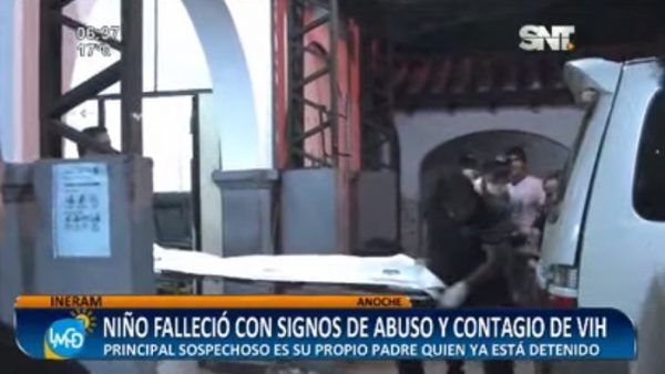 Niño muere con rastros de abuso sexual