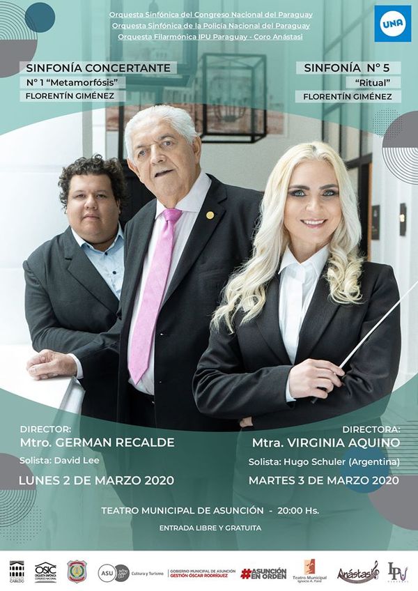 Invitan al concierto de graduación en Dirección de Orquesta Ensamble y Banda | .::Agencia IP::.