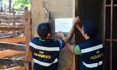 Clausuran matadero en CDE
