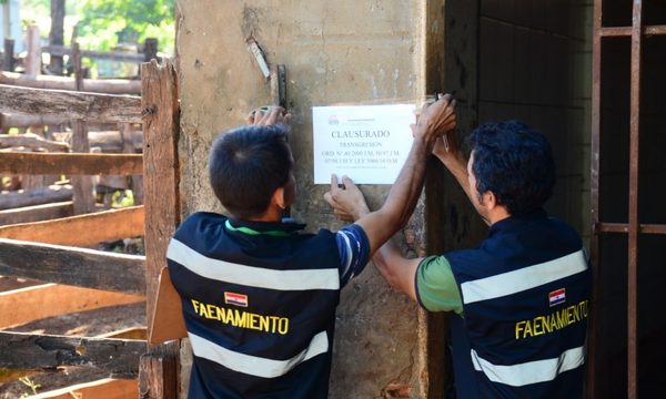 Clausuran matadero en CDE