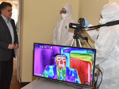 ¿Cómo funciona el protocolo para detectar cuadros febriles con escáner?