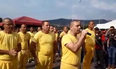 Video: Momento en que presos comunes son liberados y armados para apoyar al régimen de Maduro - Informate Paraguay