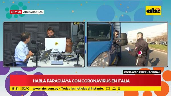 Habla paraguaya con coronavirus en Italia - ABC Noticias - ABC Color