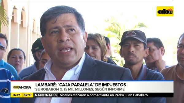 Lambaré: “Caja paralela” de impuestos - ABC Noticias - ABC Color