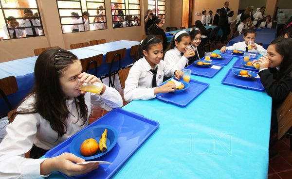 MEC: disminución en merienda escolar es para controlar sobrepeso en alumnos