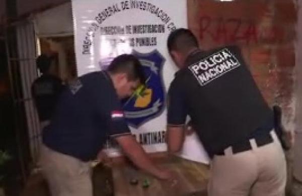 Allanamiento contra el microtráfico en San Lorenzo - SNT