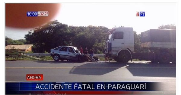 Otra colisión mortal sobre la ruta PY01 - Digital Misiones