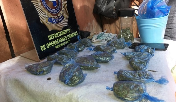 Detienen a distribuidores de drogas en el barrio Tacumbú