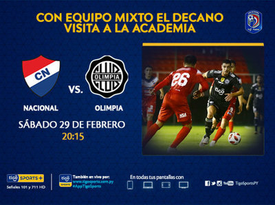 Olimpia puede pasar a la punta